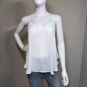 KRISA: NWT, Swing Cami Top, Size - XS, Color - Ivory, MSRP - $106